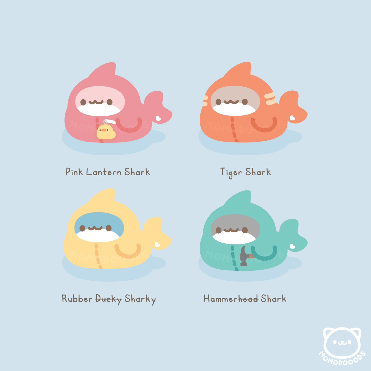 Keychain: Suspicious Sharks