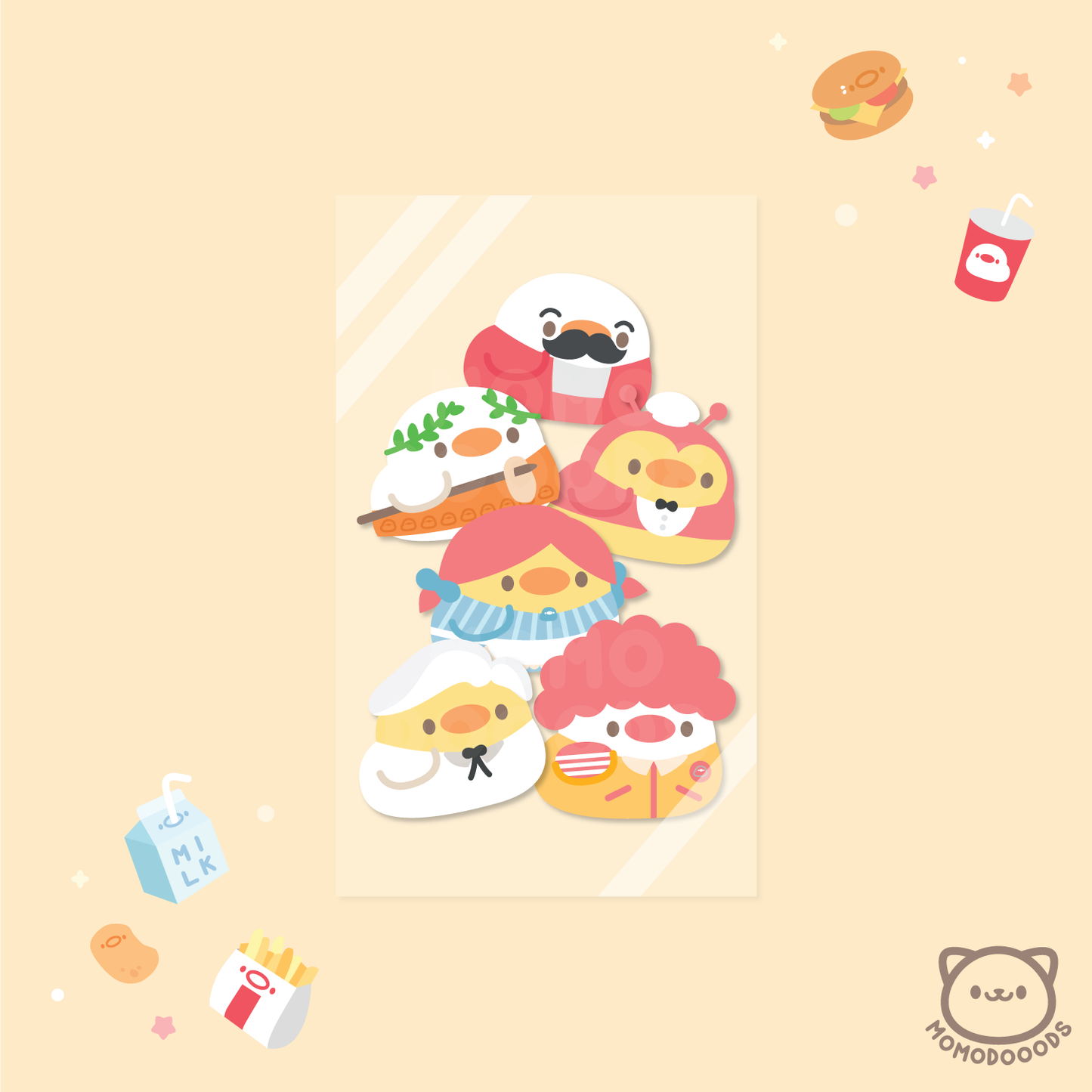 Sticker Pack: Fast Foood