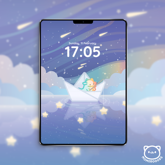 Wallpaper Pack: Starry Dragon Boat