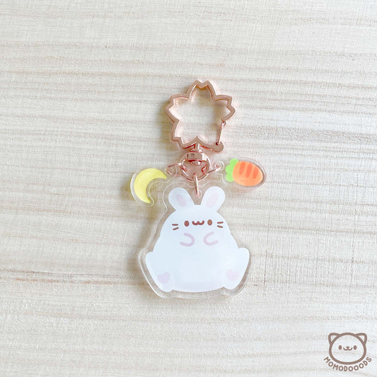 Dangle Keychain: Moonbunny